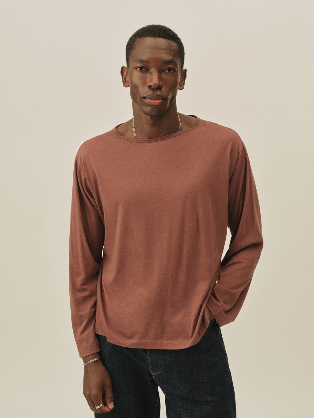 Japanese Cool Cashmere L/S Mariner Tee