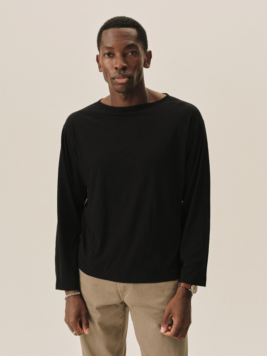 Japanese Cool Cashmere L/S Mariner Tee