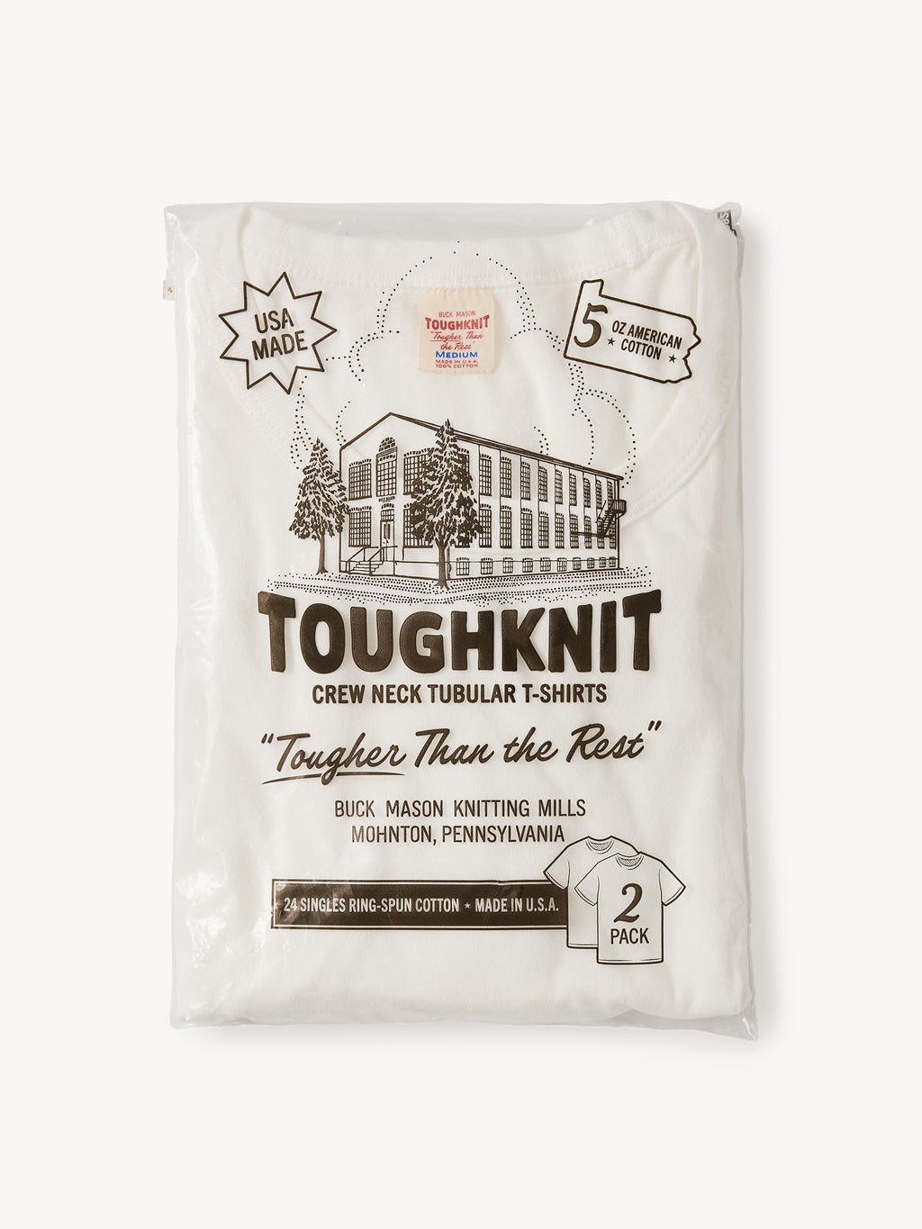 Toughknit™ Tubular Tee 2-Pack