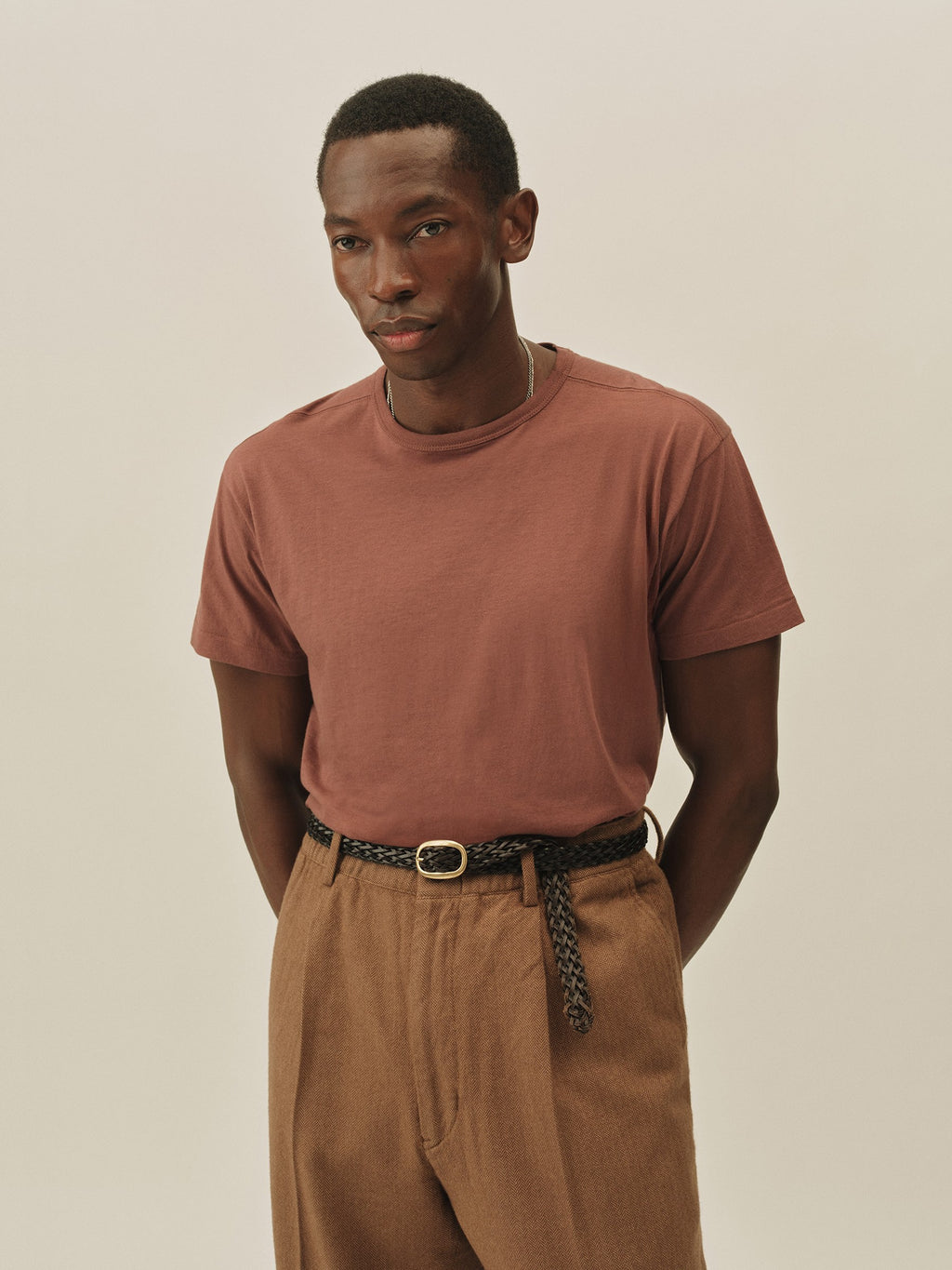 Japanese Cool Cashmere Knit Tee