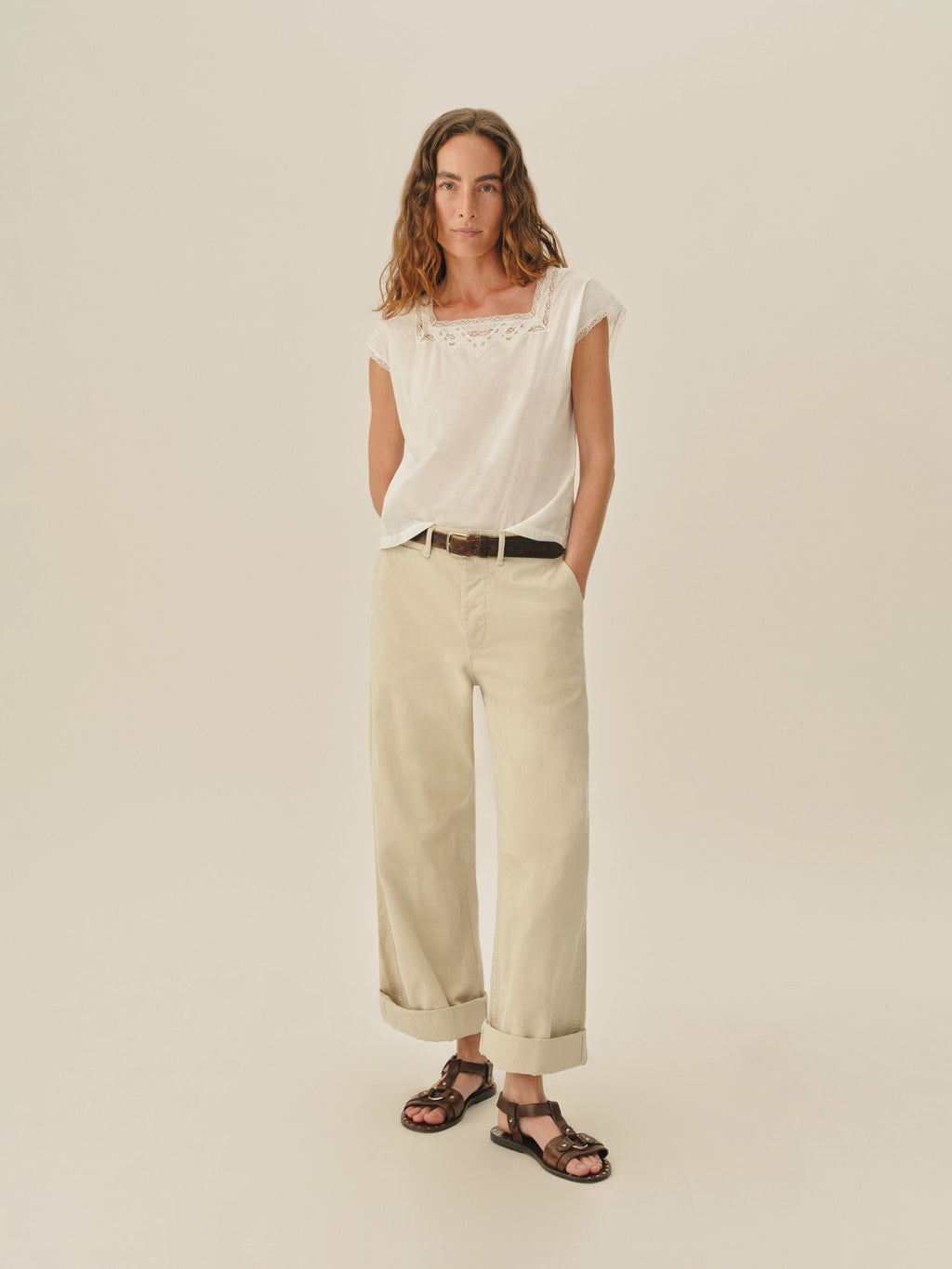 Heirloom Poplin Tee