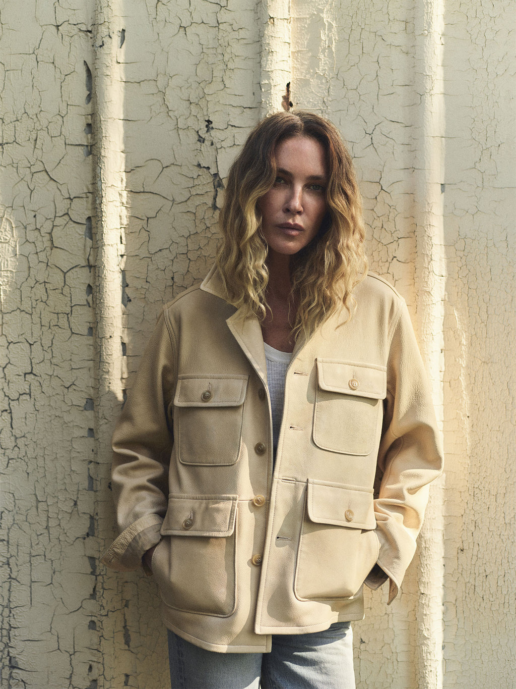 Pebbled Deerskin All Day Field Jacket