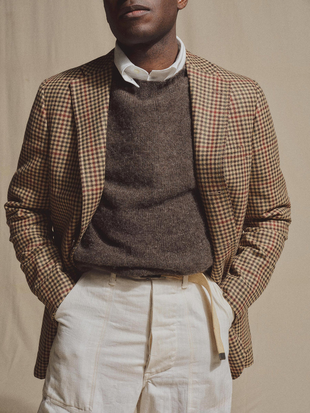 J.Press × Buck Mason Lovat Tweed Usa Sportcoat