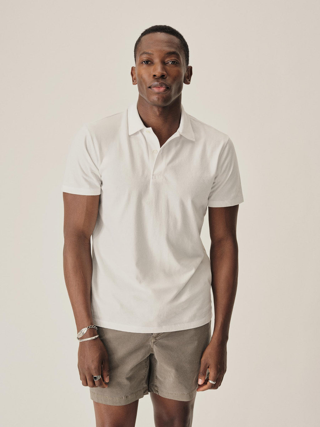 Sueded Cotton Polo