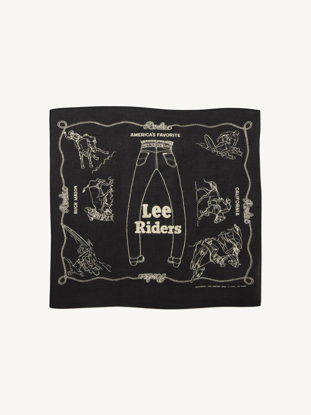 Lee X Buck Mason Cotton Rider's Bandana