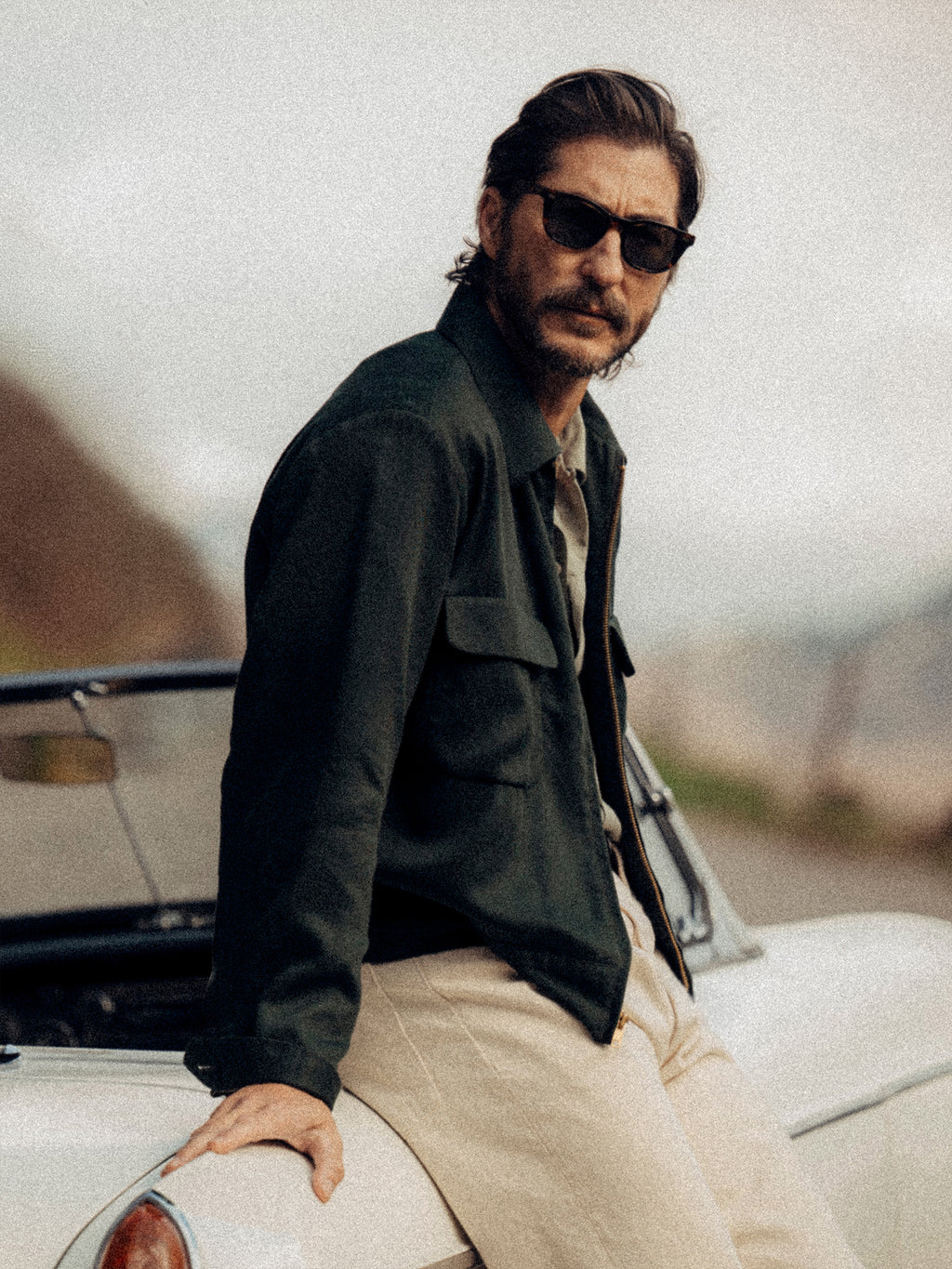 Sunset Rayon Gab Jacket