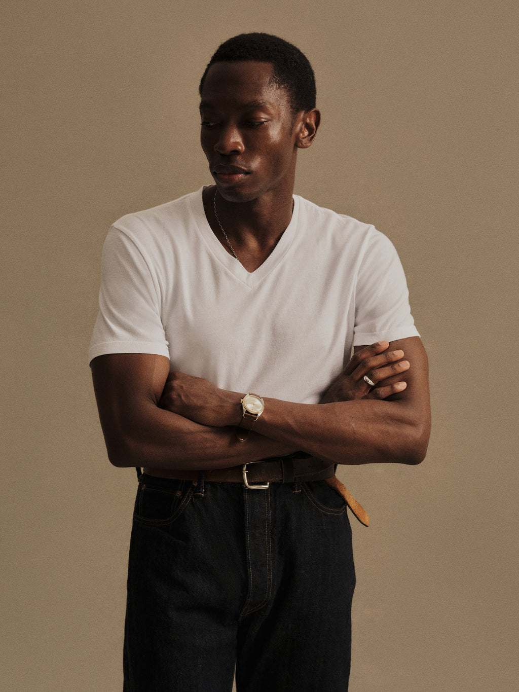 Pima Classic V-Neck Tee