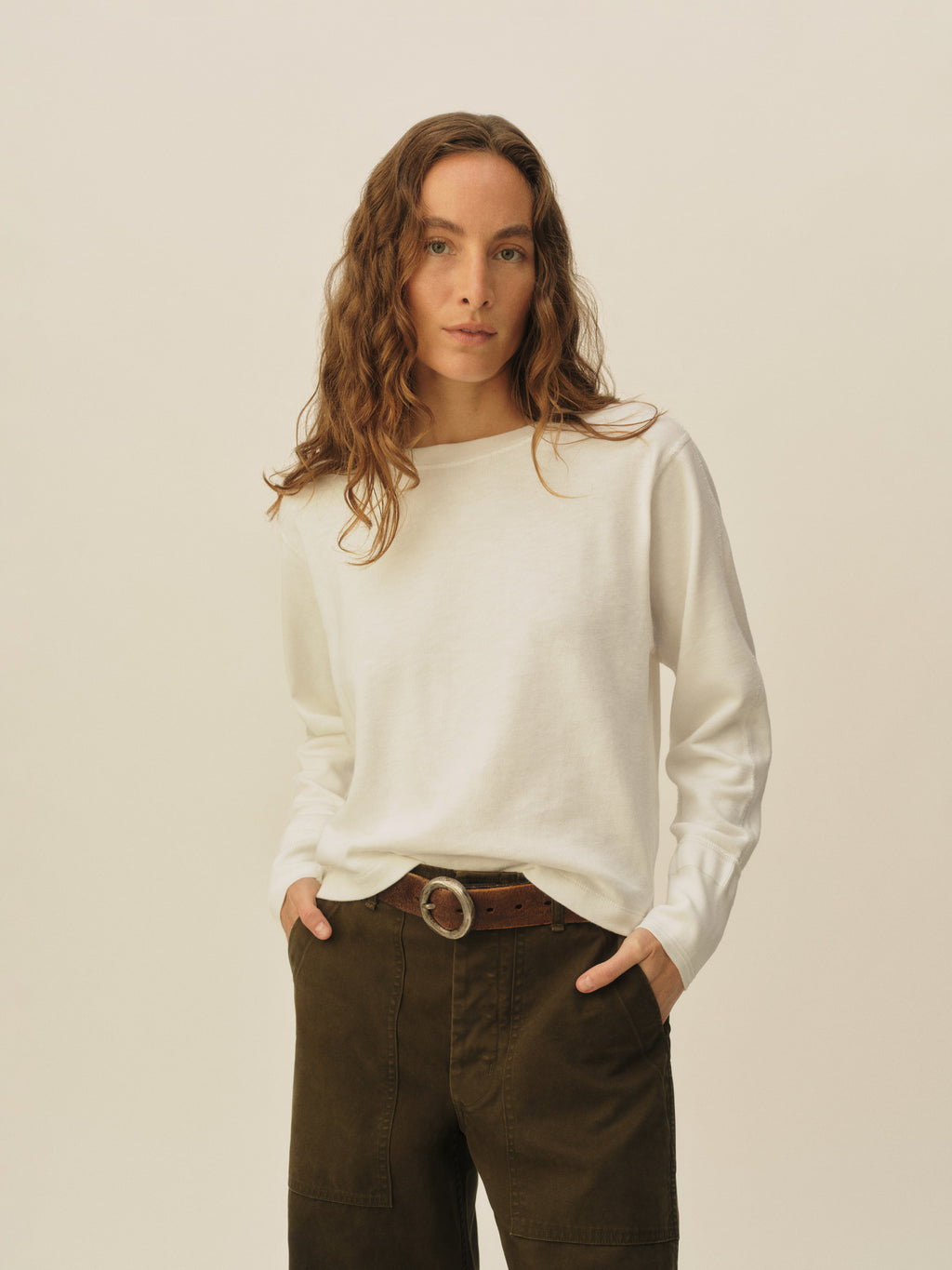 Field-Spec Boyfriend Crop Rugby Crew
