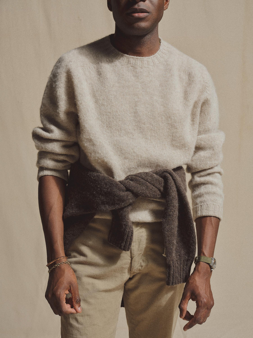 J.Press × Buck Mason Shaggy Dog Sweater