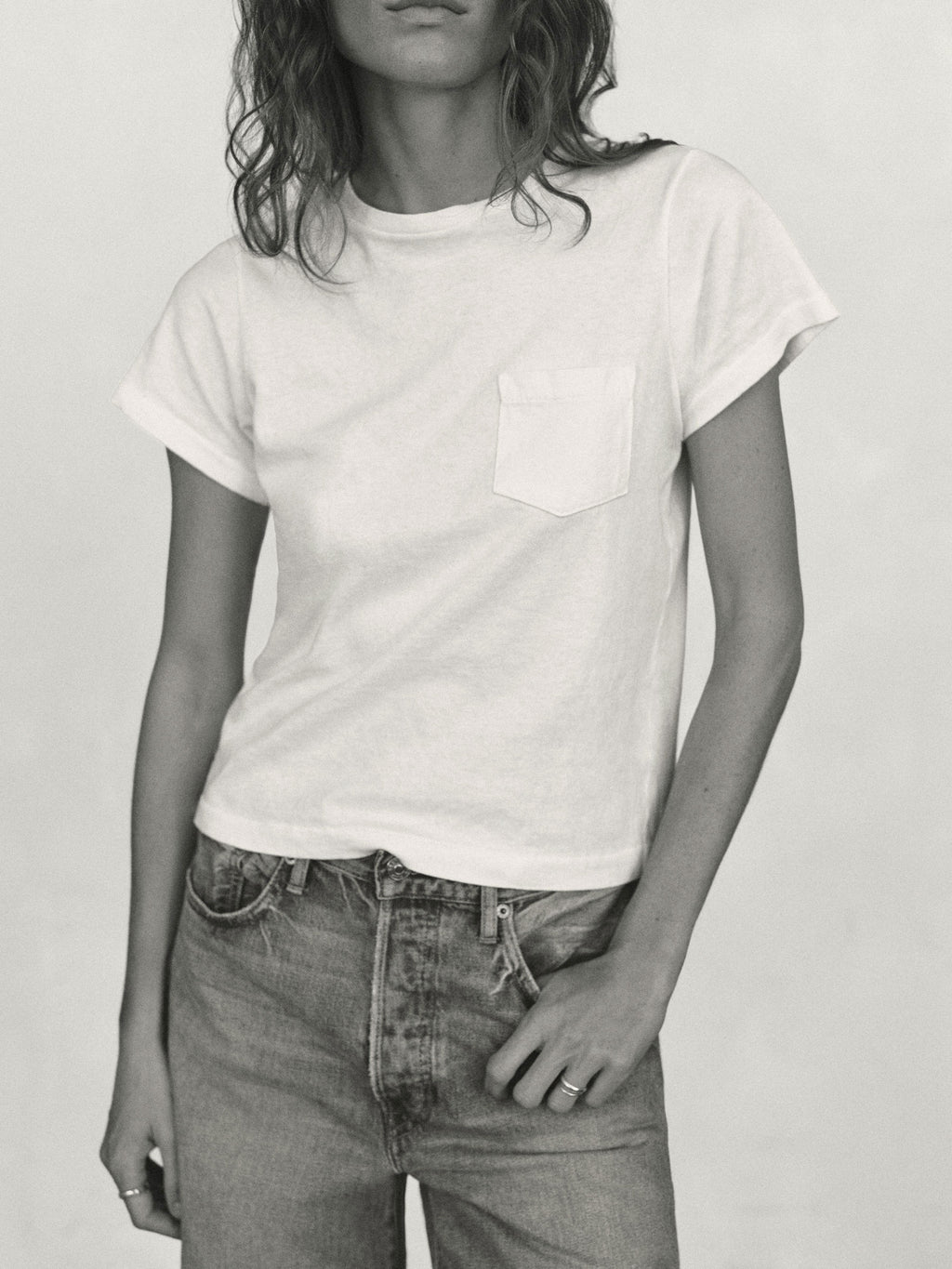Toughknit Shrunken Pocket Tee