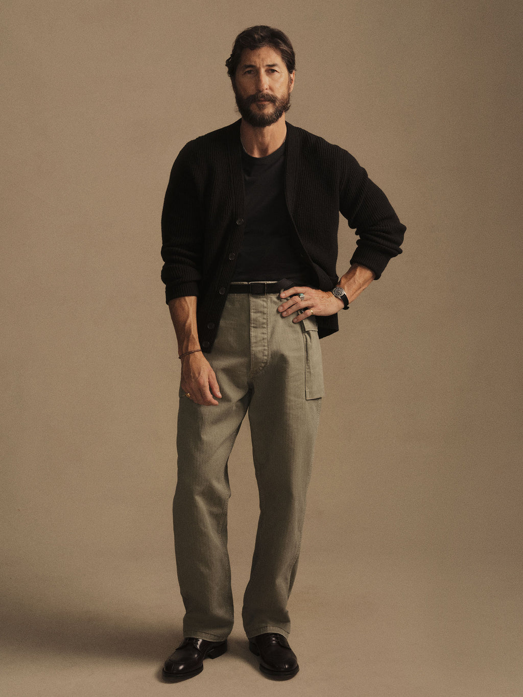 Seafarer Cotton Rib Cardigan