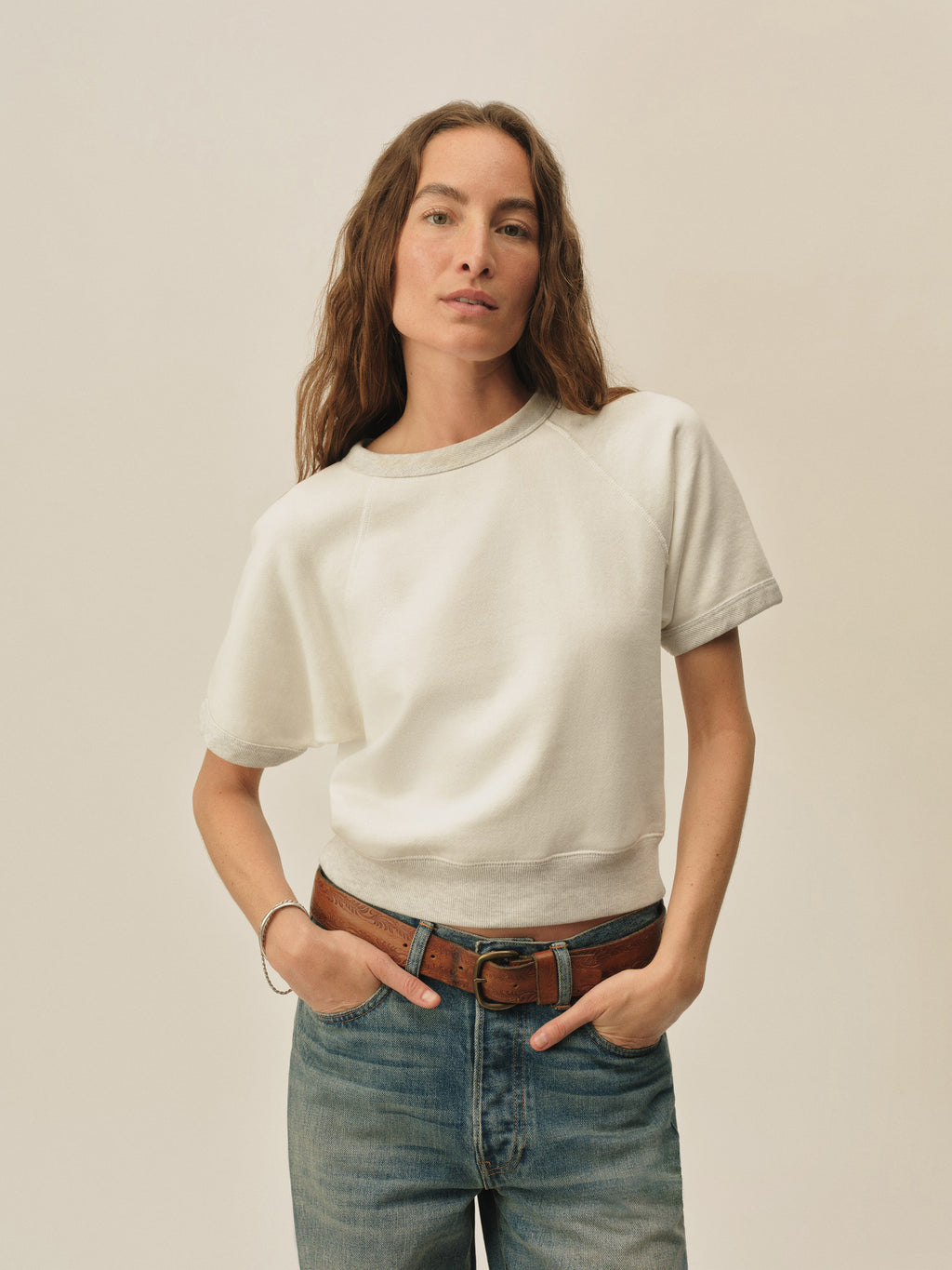 Featherweight Terry S/S Sweatshirt