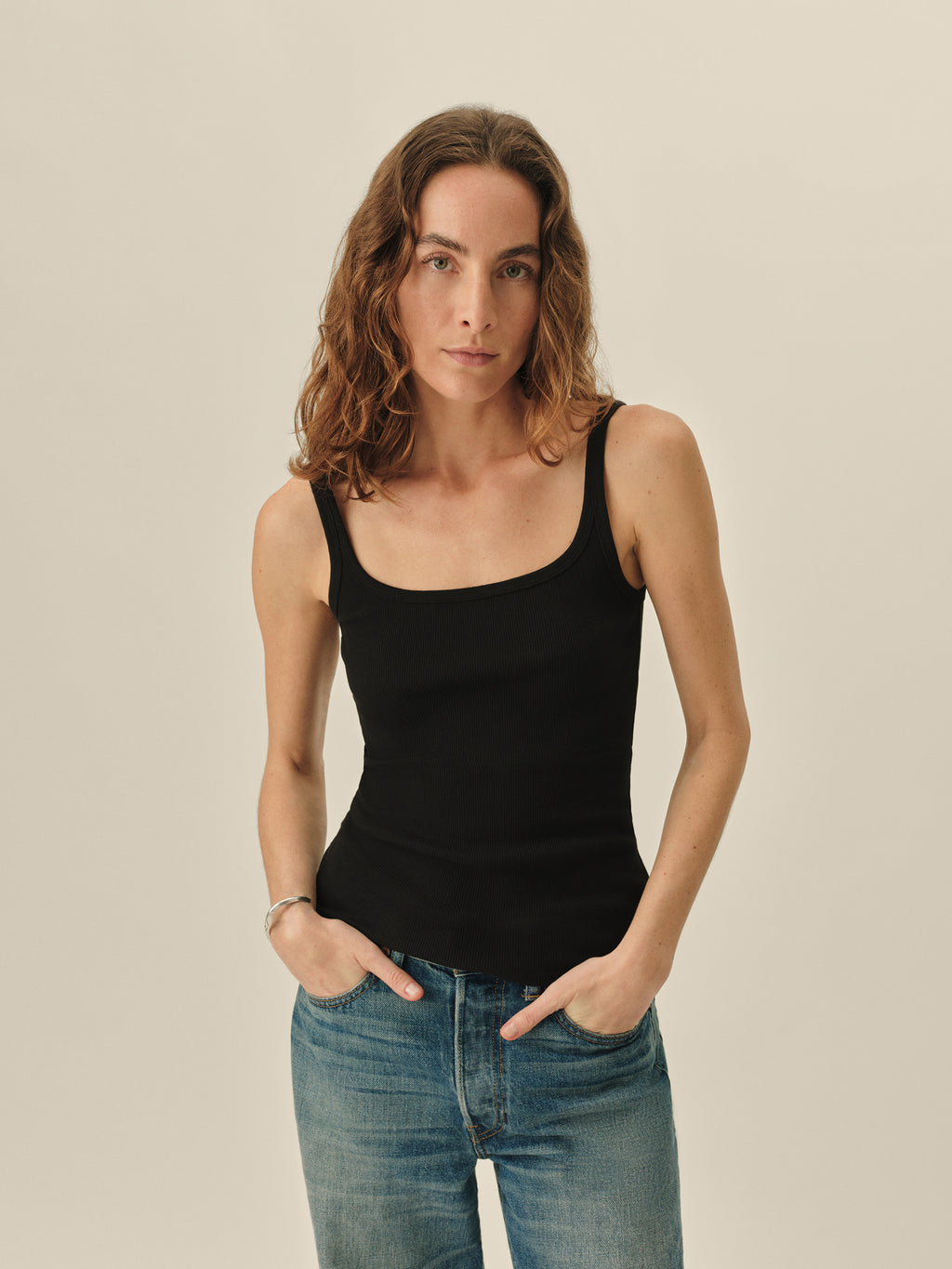 Surplus Rib Scoop Neck Tank