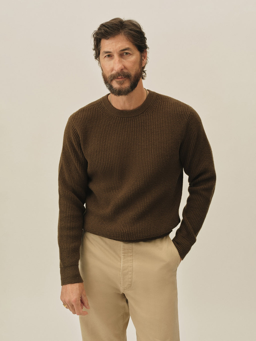 Seafarer Cotton Rib Crew