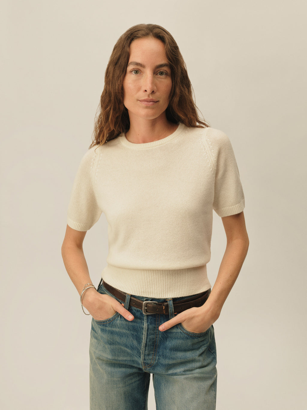California Cashmere S/S Crew