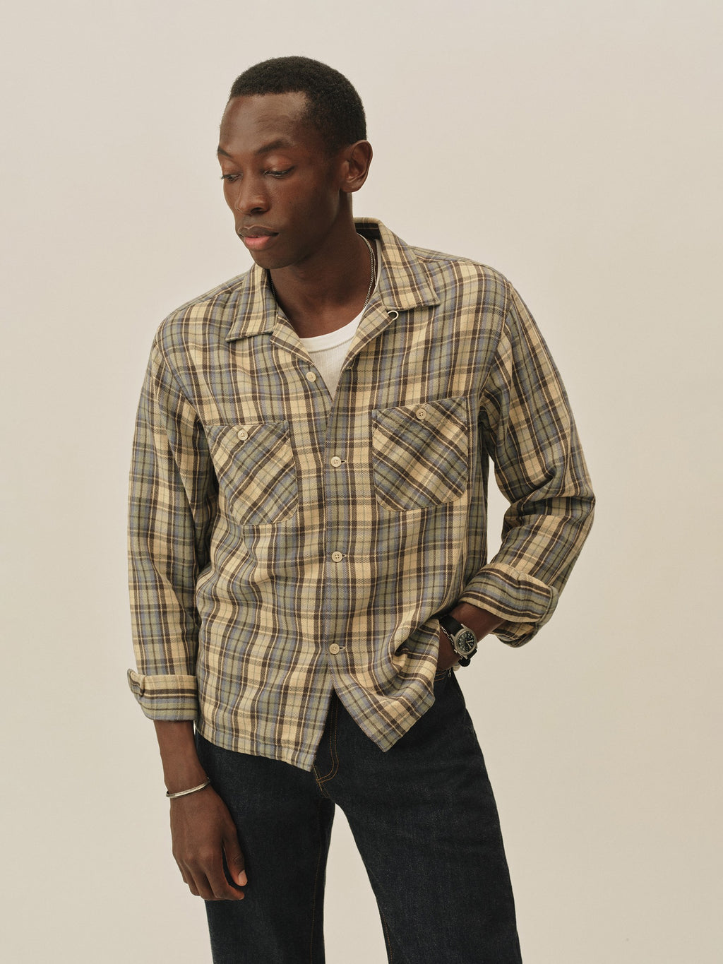 Cabinessence Flannel Camp Shirt