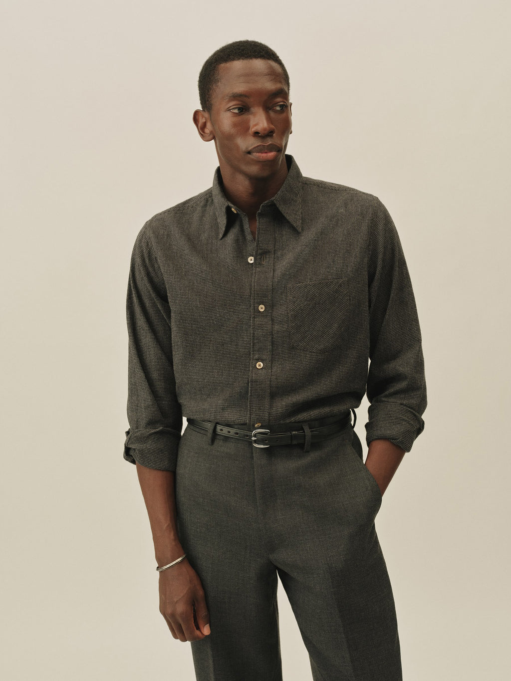 Pacific Twill Flannel One Pocket Shirt