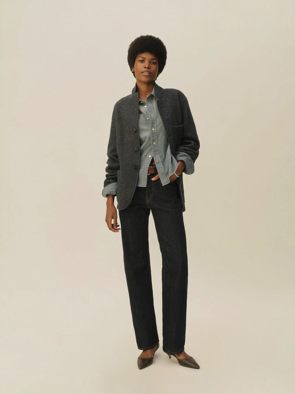 Felted Wool Chore Coat