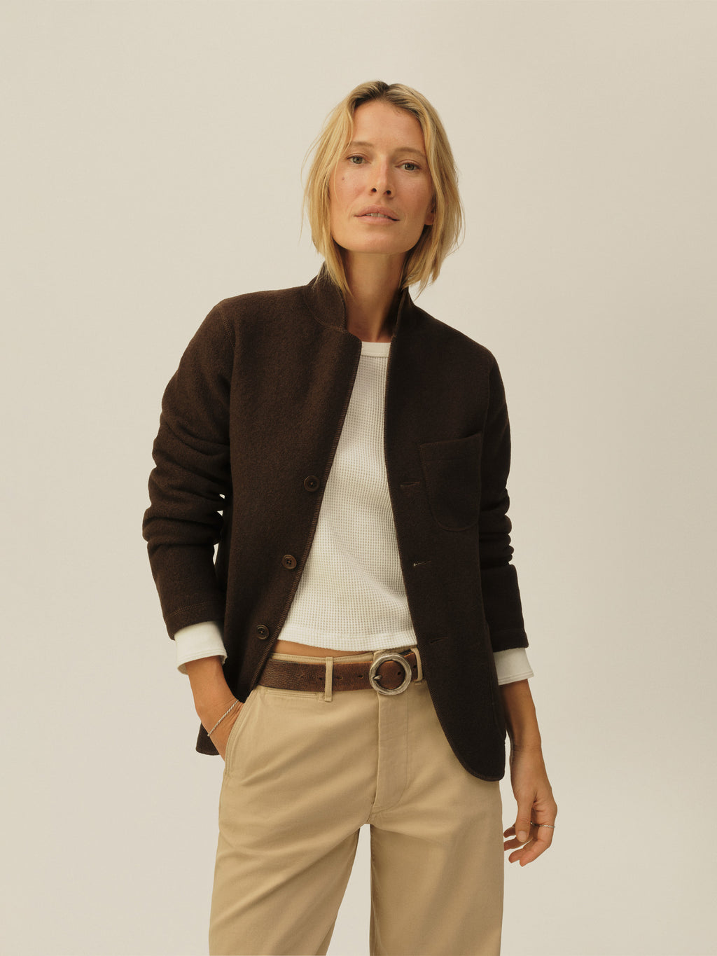 Felted Wool Chore Coat
