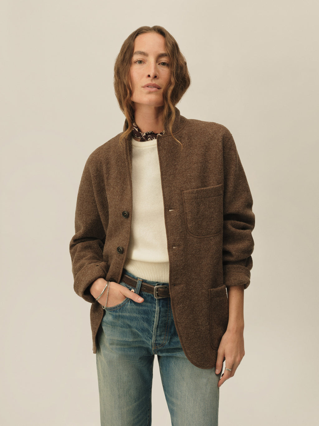 Felted Wool Chore Coat