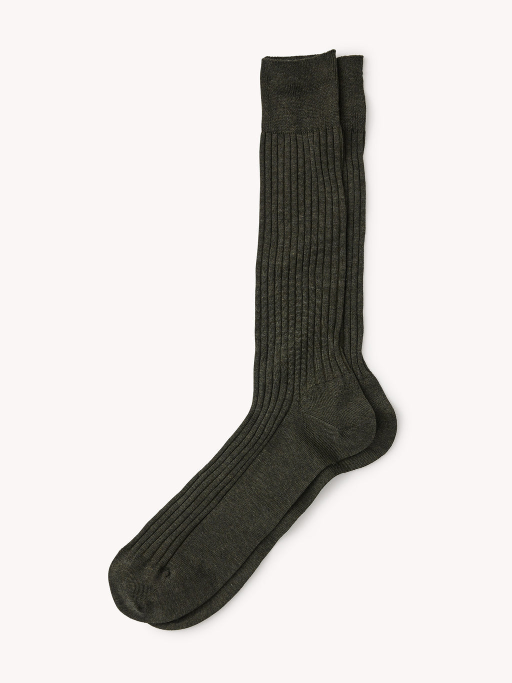 Corgi Ribbed Cotton Dress Sock