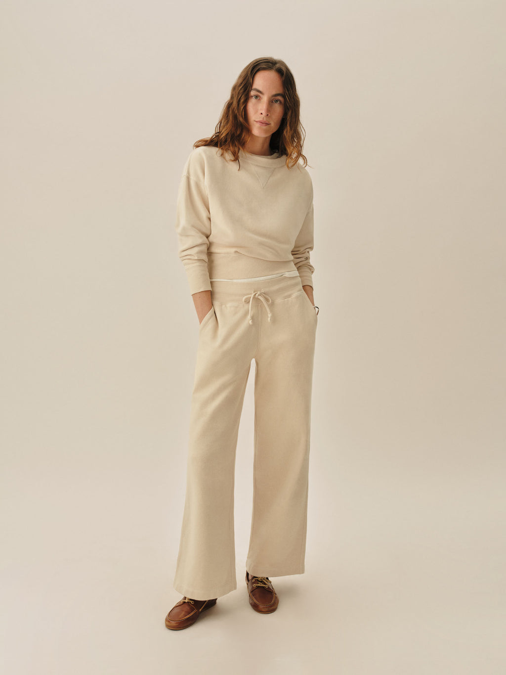 Vintage Interloop Wide Leg Sweatpant