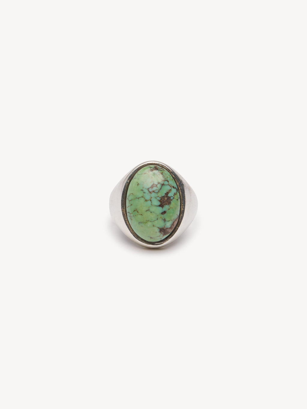 Red Rabbit X Buck Mason Signet Turquoise Ring