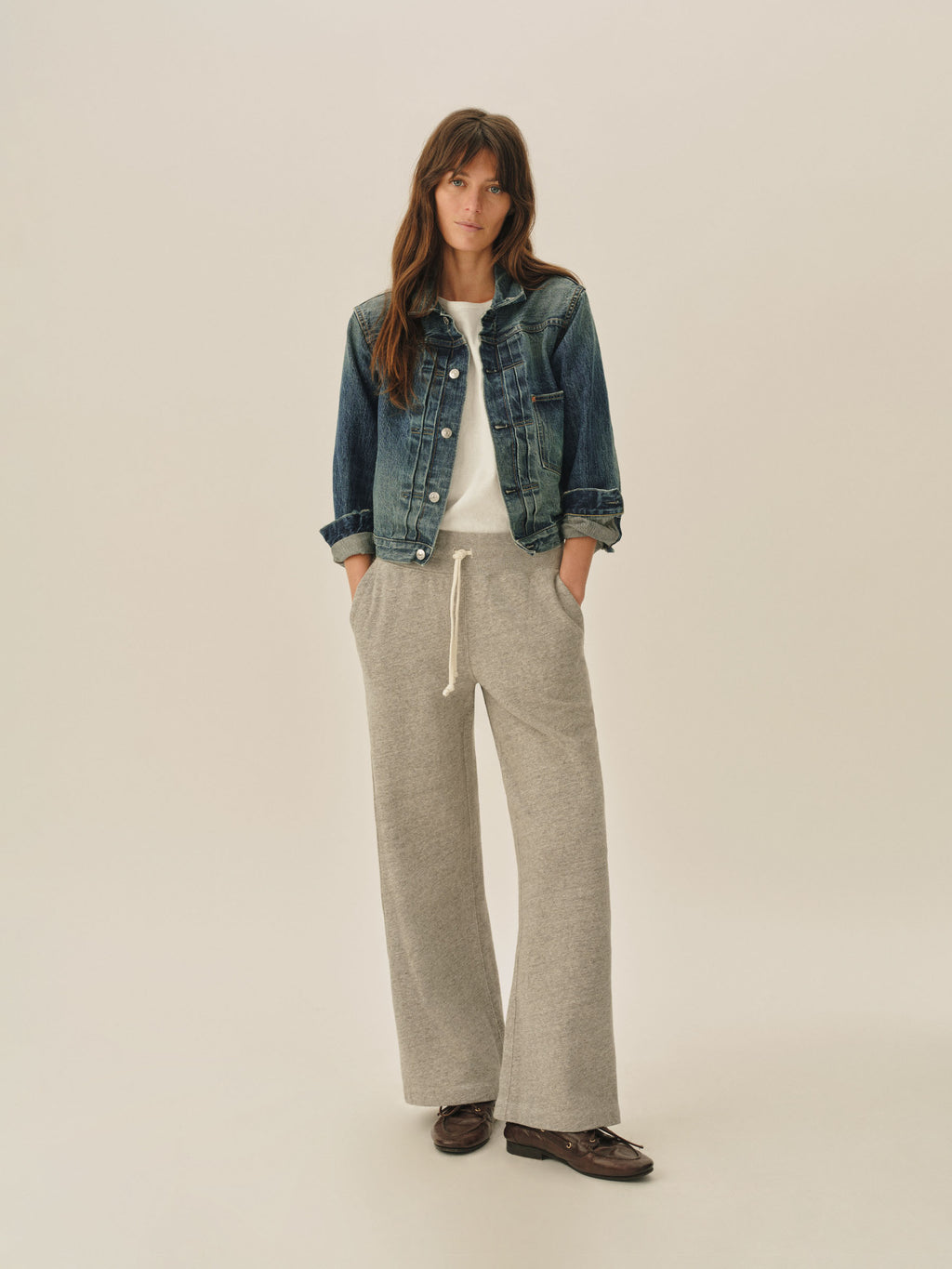 Vintage Interloop Wide Leg Sweatpant