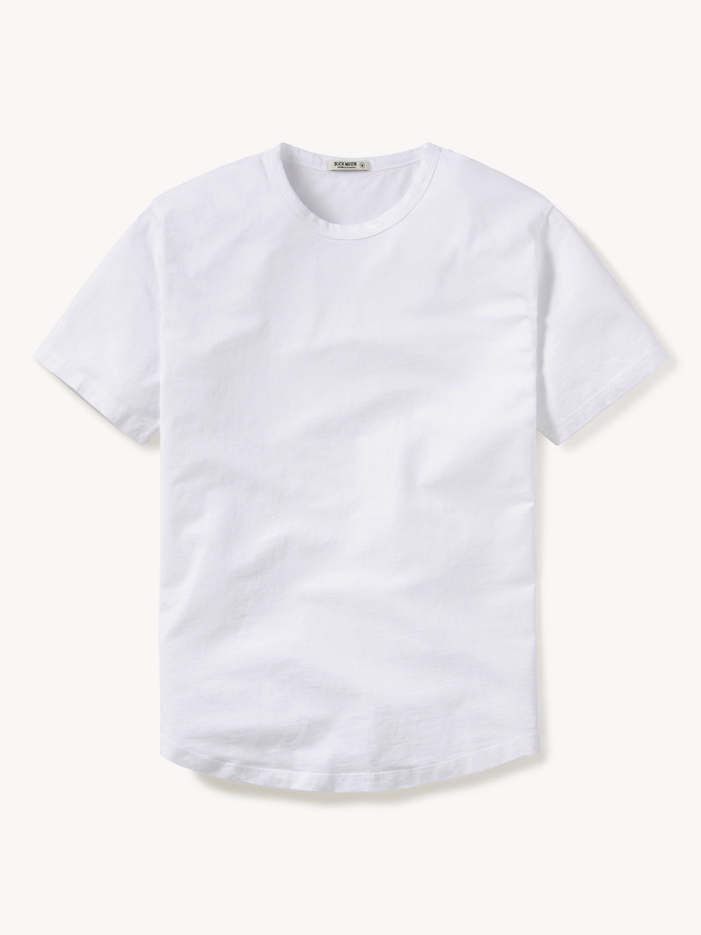 Pima Curved Hem Tee