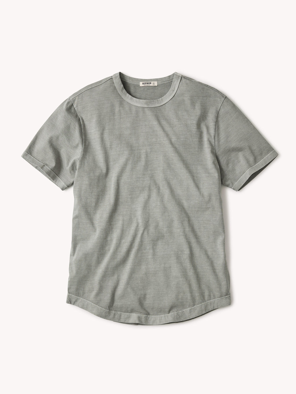 Pima Curved Hem Tee