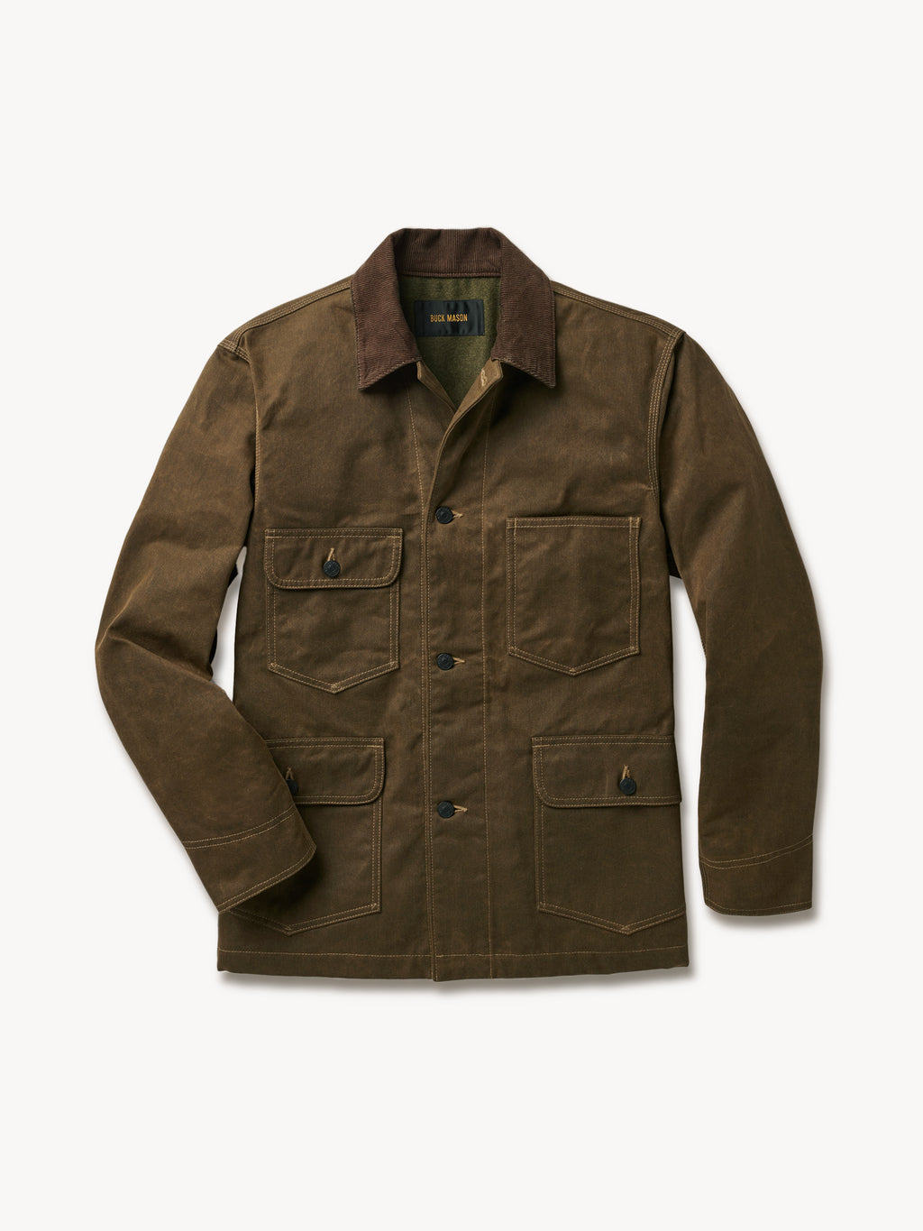 Dry Waxed Canvas Highland Jacket