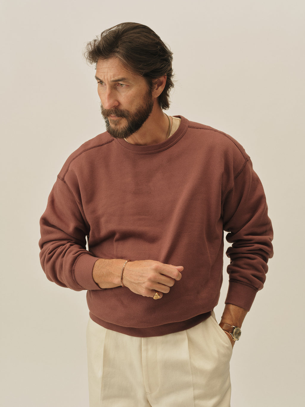Featherweight Terry Crewneck