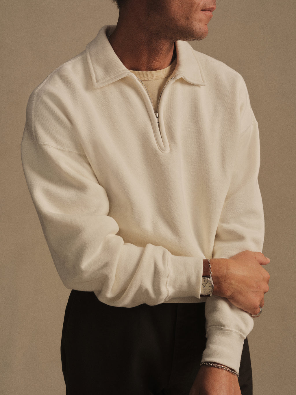 Featherweight Terry Quarter Zip